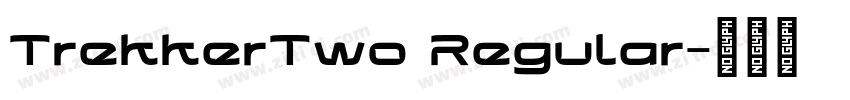 TrekkerTwo Regular字体转换